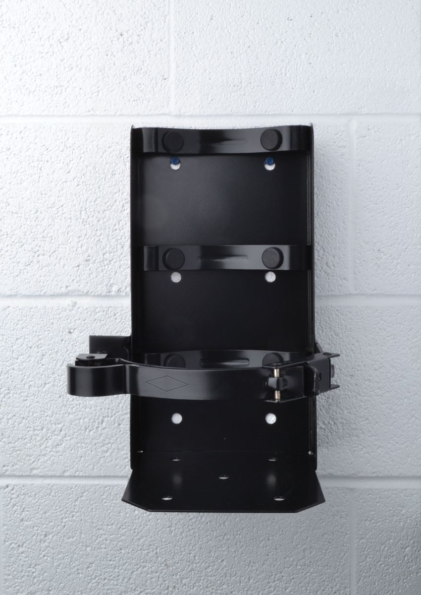 Wall Bracket for Water-Jel Burn Wrap/Extinguisher in Canister (SKU 06622)