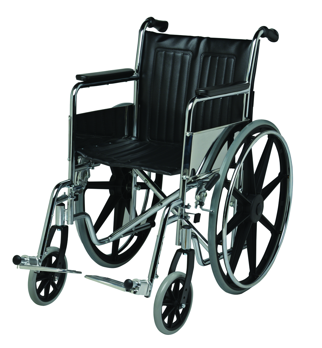 Wheelchair w/Swing-Away Foot Rests