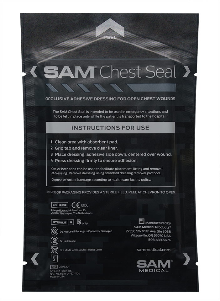 SAM Chest Seal Combo Pack - Image 2