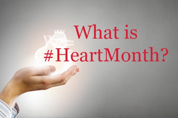 What Is Heart Month? Hand holding heart